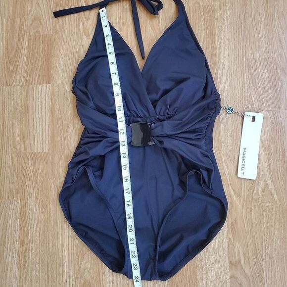 Magicsuit Angelina Halter Tummy-Control One-Piece - Picture 10 of 14